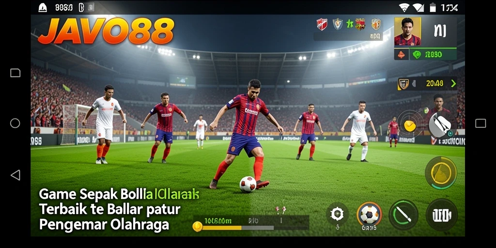 Tampilan gameplay menarik dari aplikasi JAVO88 yang seru.