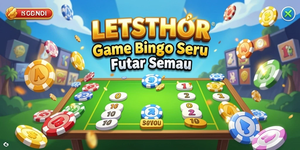 Tampilan gameplay menarik dari LETSTHOR game Bingo.