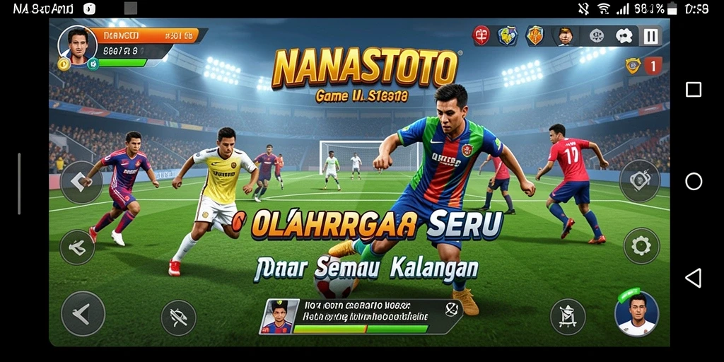 Tampilan gameplay NANASTOTO yang seru dan interaktif.