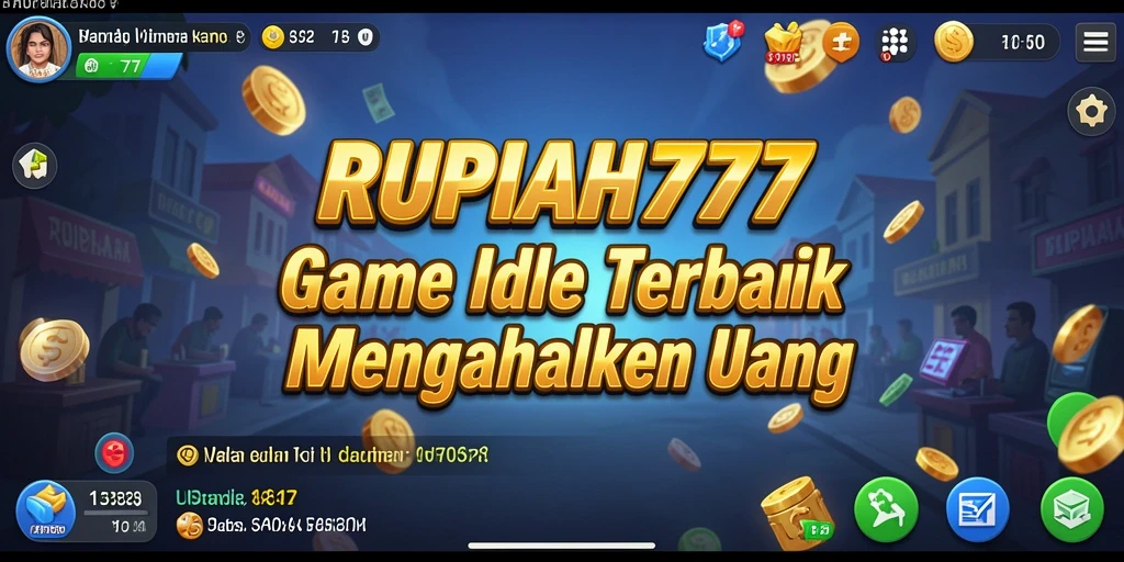 Tampilan gameplay RUPIAH777 yang sederhana dan menarik.