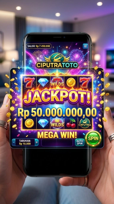 Tampilan utama aplikasi ciputratoto yang ramah pengguna.